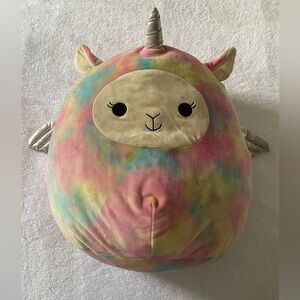 Squishmallow 16” Lucy-May The Rainbow Llamacorn